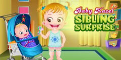 Baby Hazel Sibling Surprise