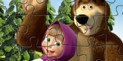 Masha Puzzle Time