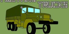 Military Trucks Coloring