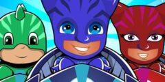 Pj masks kids Car Racing 3d